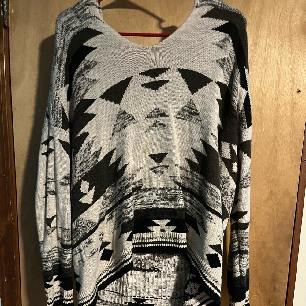 American eagle boho sweater